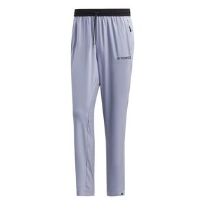adidas Terrex LiteFlex Jogging Silver Violet Lightweight Pants Size Medium